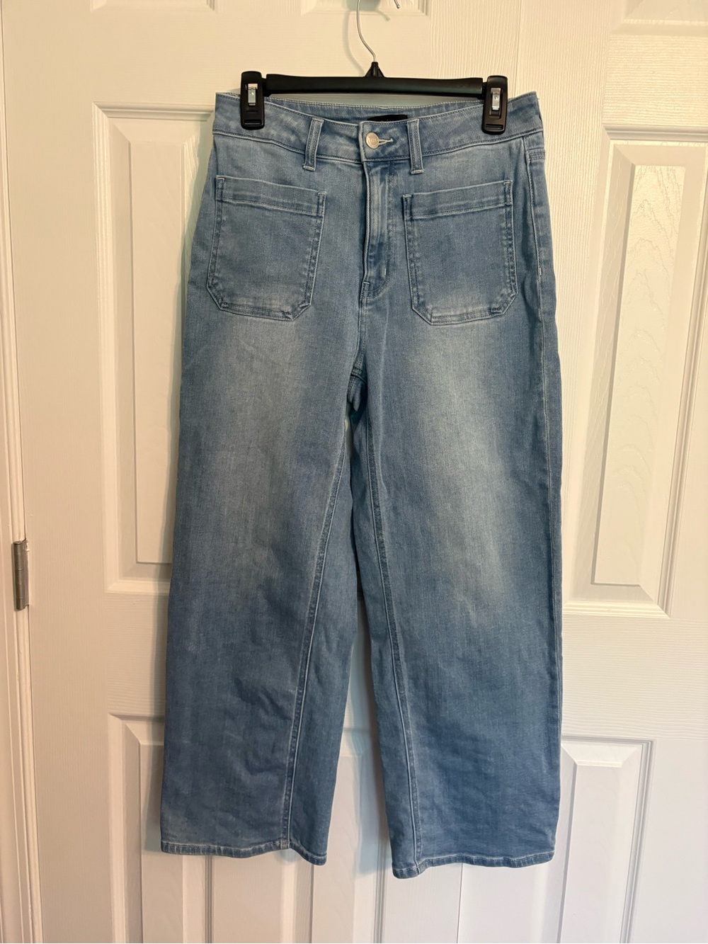 Bella Stretch Patch Pocket Wide Leg Women’s Jeans